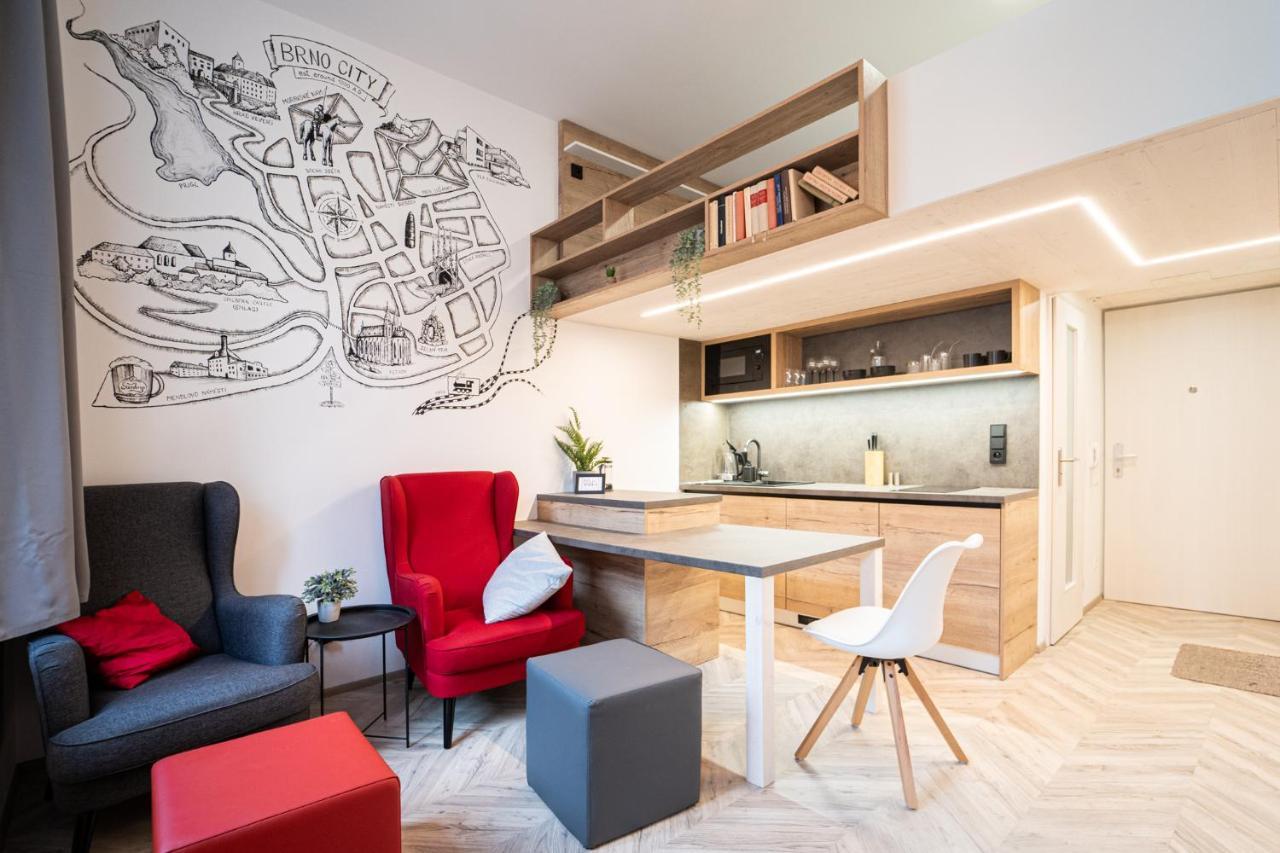 Brno City Apartment Near Malinovskeho Square Buitenkant foto